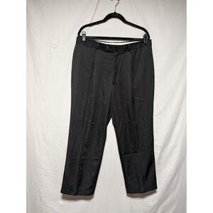 Veloce Men's Black Pleated Dress Pants Classic Fit Trousers‎ Size 38x32